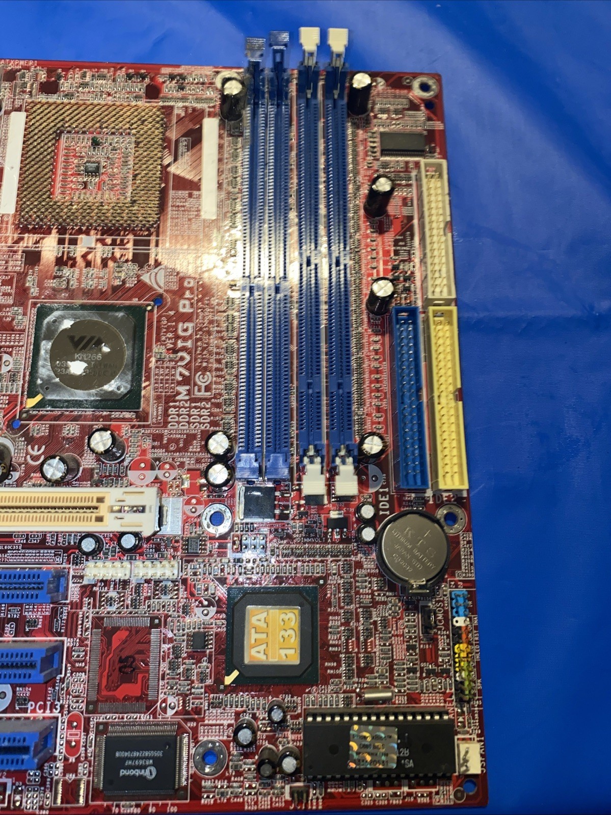 Biostar M7VIG Pro Socket A PGA462 Vintage Motherboard