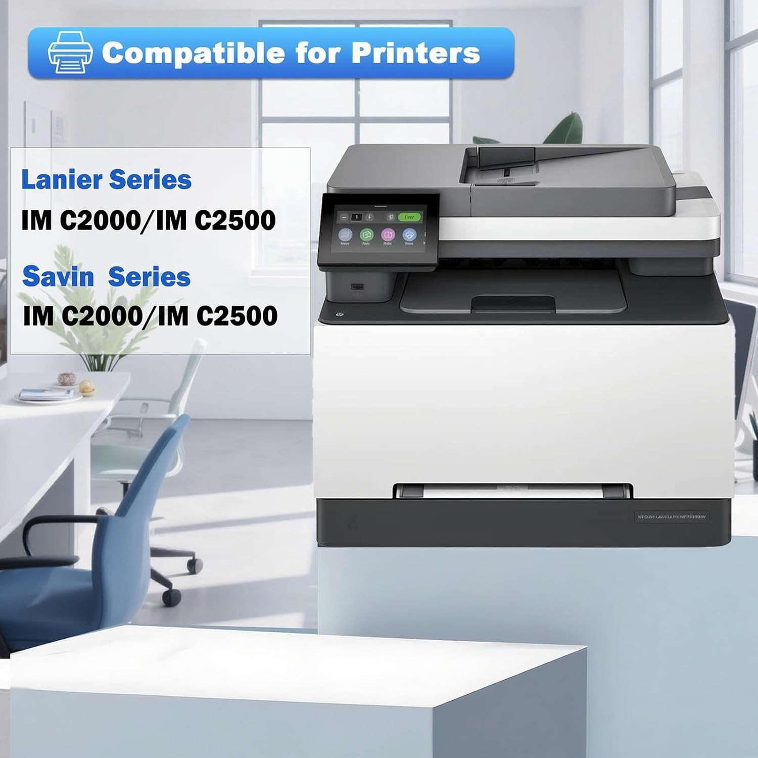 IM C2000 IM C2500 Compatible Toner 4 Pack for Ricoh 842307 842308 842309 842310