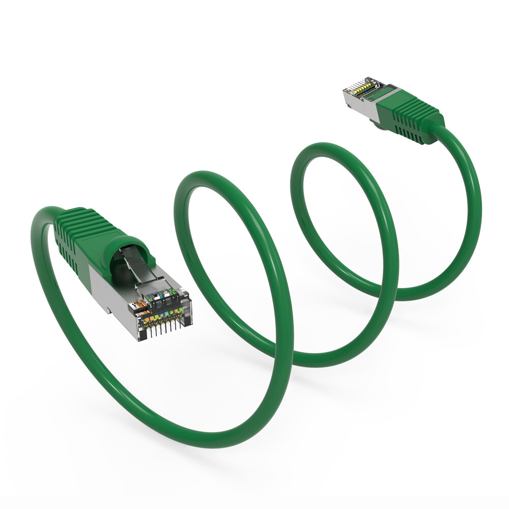 CAT6 SSTP Network Giga Lan Patch Ethernet Double Shielded 30FT TO 150’FT Cable