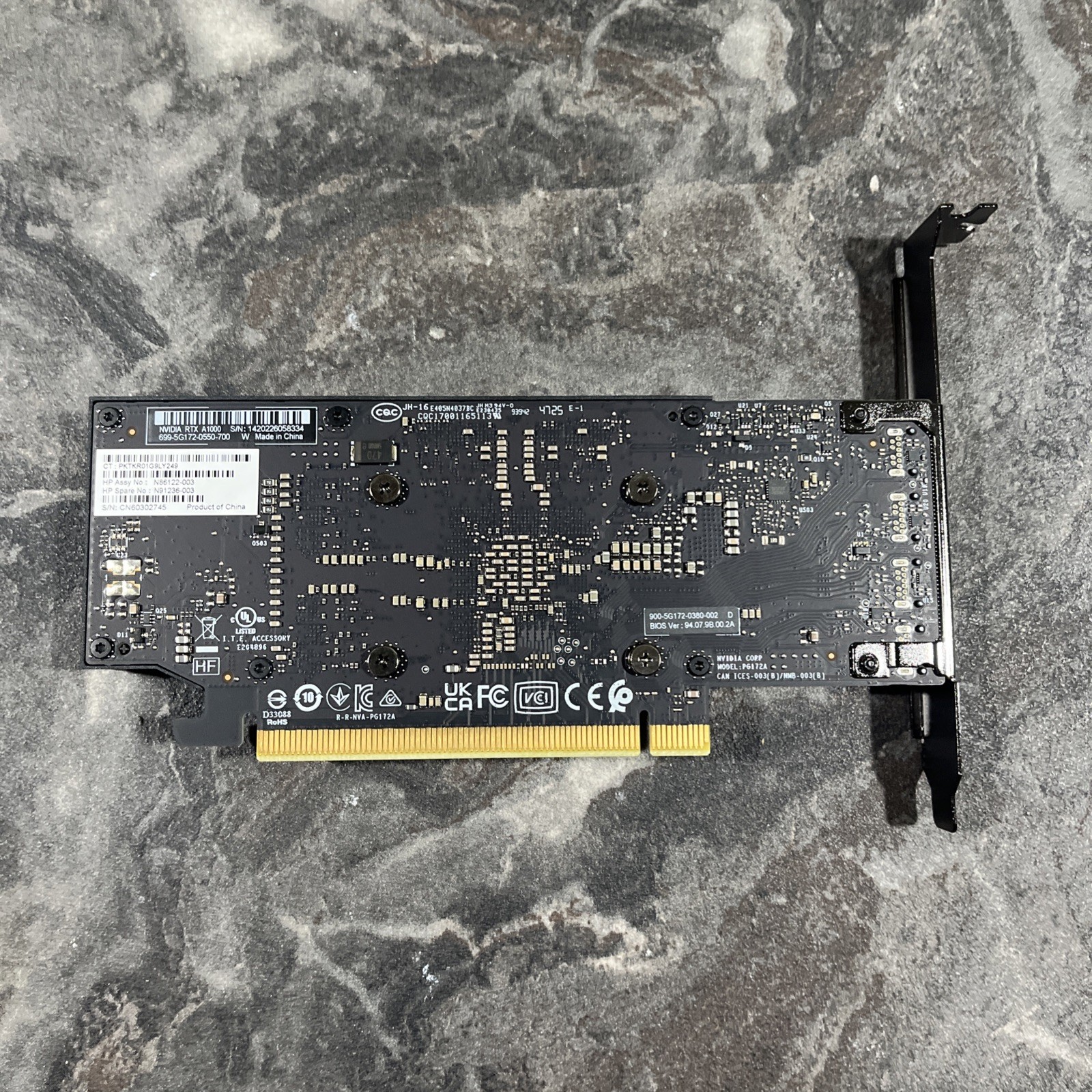 NVIDIA RTX A1000 8GB GDDR6 PCIe 4.0 MiniDP Graphics Card