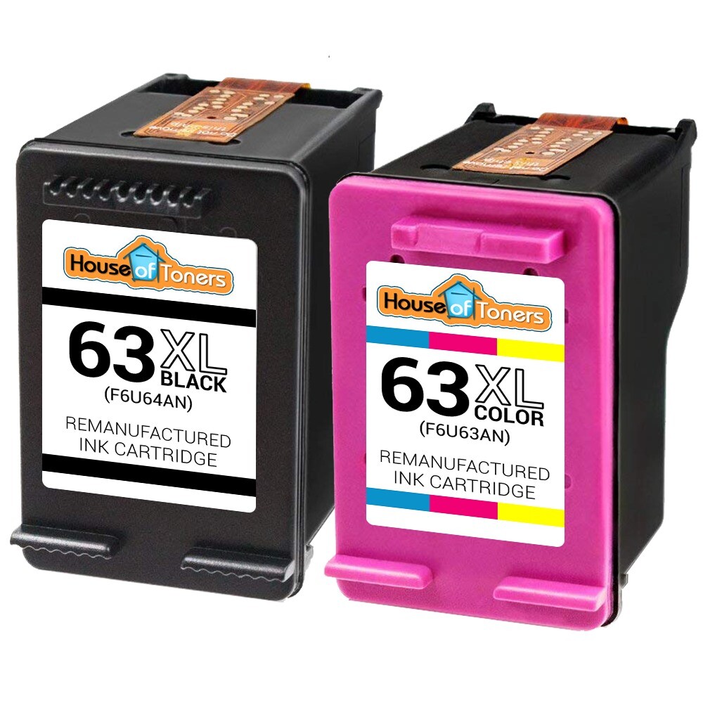 Compatible HP63XL Ink Cartridge for Officejet 3830 4650 5258 5255 5252 5260 5212