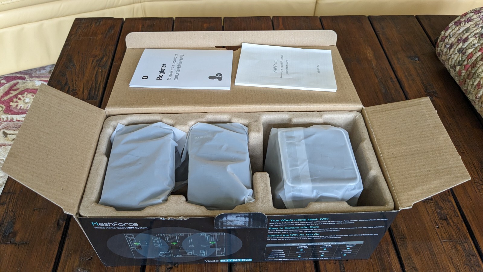 MeshForce M3 / M3 Dot Whole Home Mesh WiFi System Replacement Router