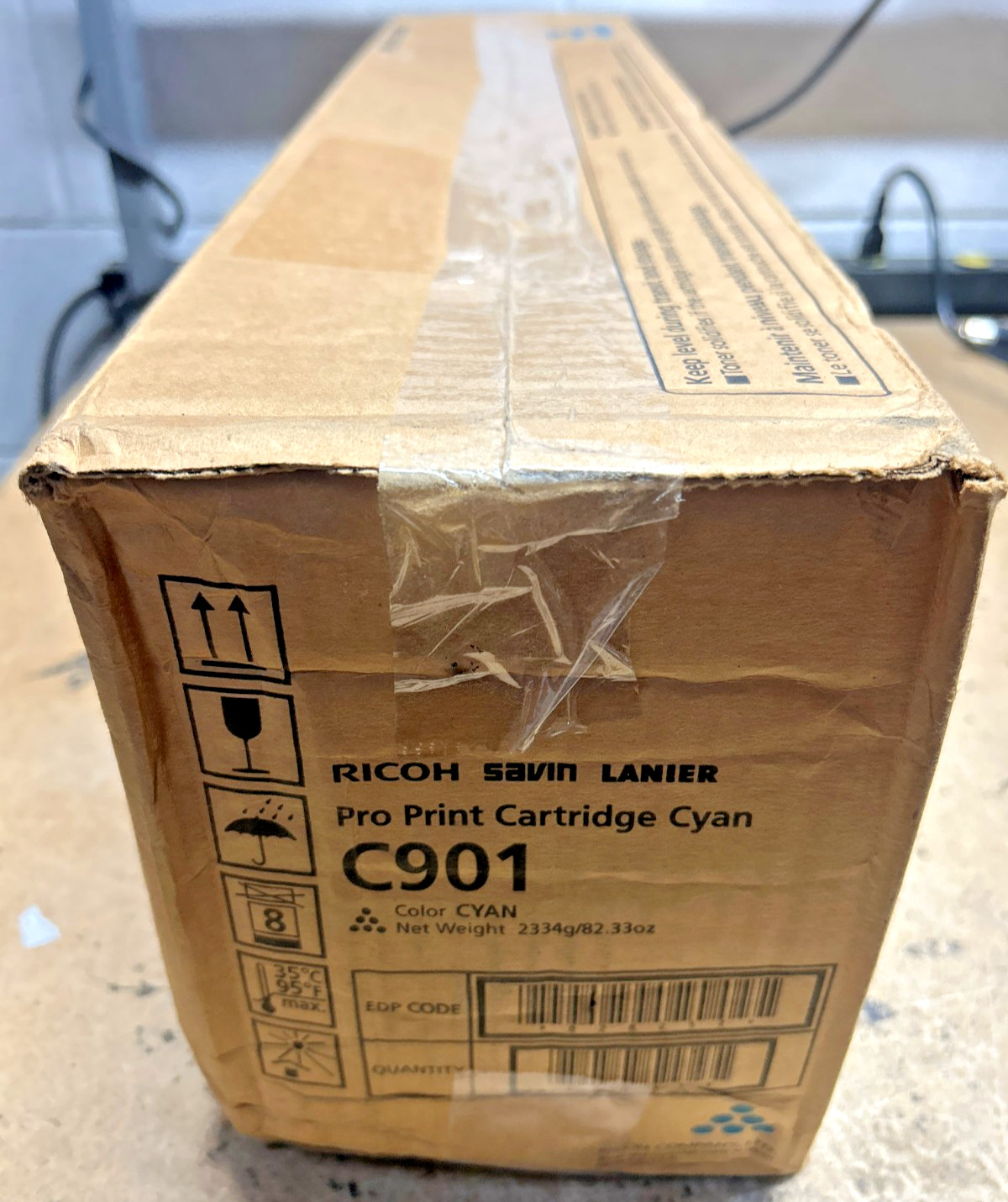 Genuine Ricoh 828252 Cyan Toner Cartridge for Pro C901 / Pro C901S