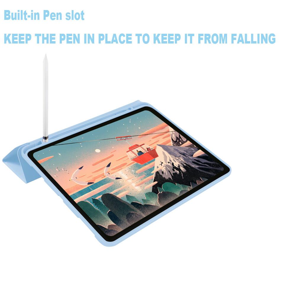 Flip Stand Case Cover For iPad Pro 12.9″ 3rd 4th 5th 6th Gen With Pencil Holder
