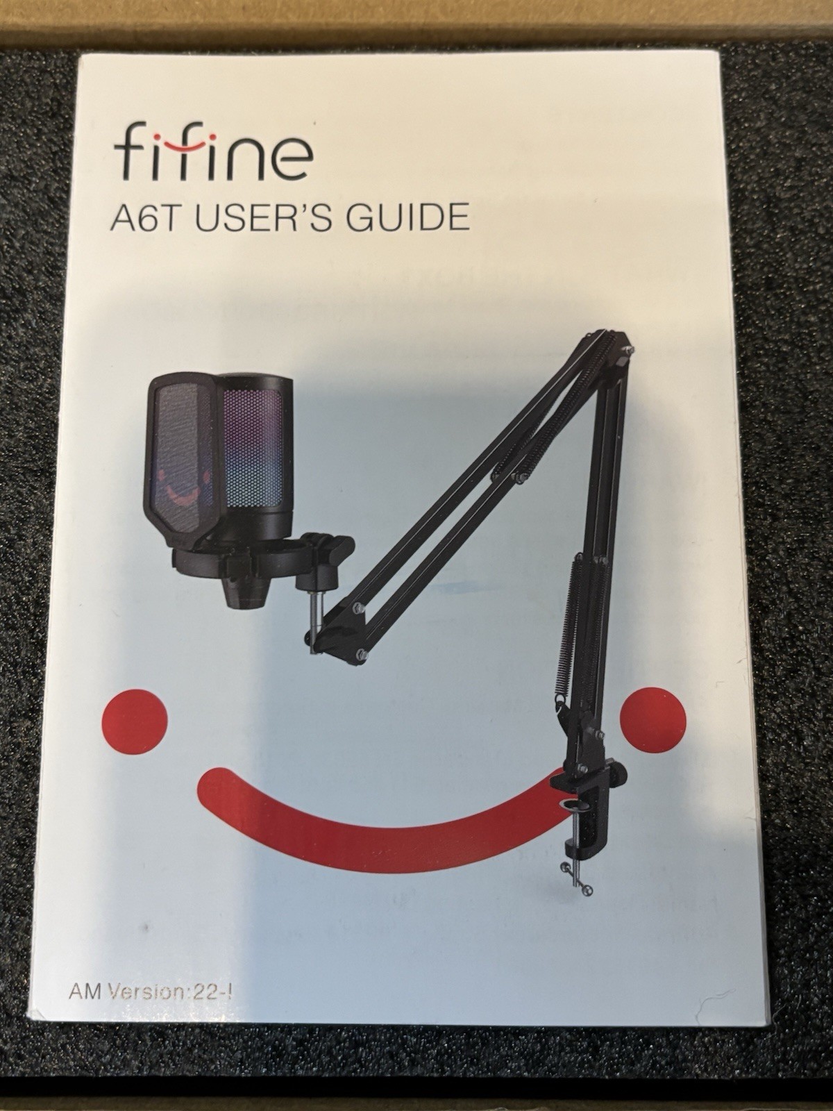 NEW – FIFINE A6T Gaming PC PS4 PS5 USB Microphone for Streaming, Twitch, YouTube