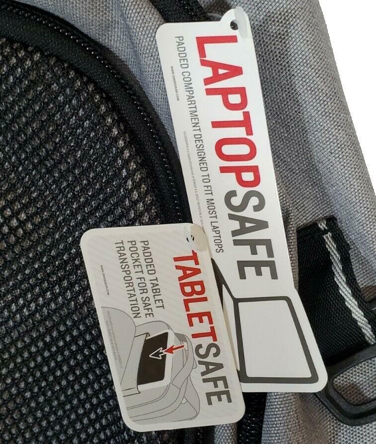 Swiss Gear Gray 18″ Laptop Backpack