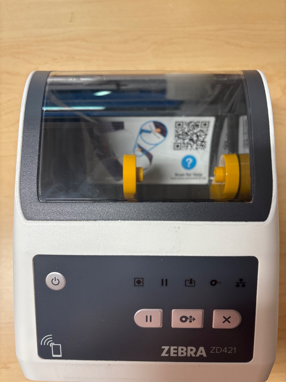 Zebra ZD421 -Desktop Direct Thermal Printer -Network Adapter/USB Parts ONLY