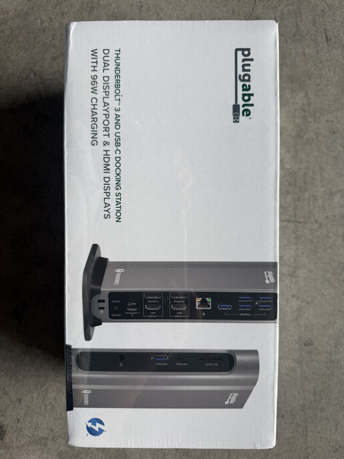 Plugable TBT3-UDZ Thunderbolt 3 Universal Docking Station