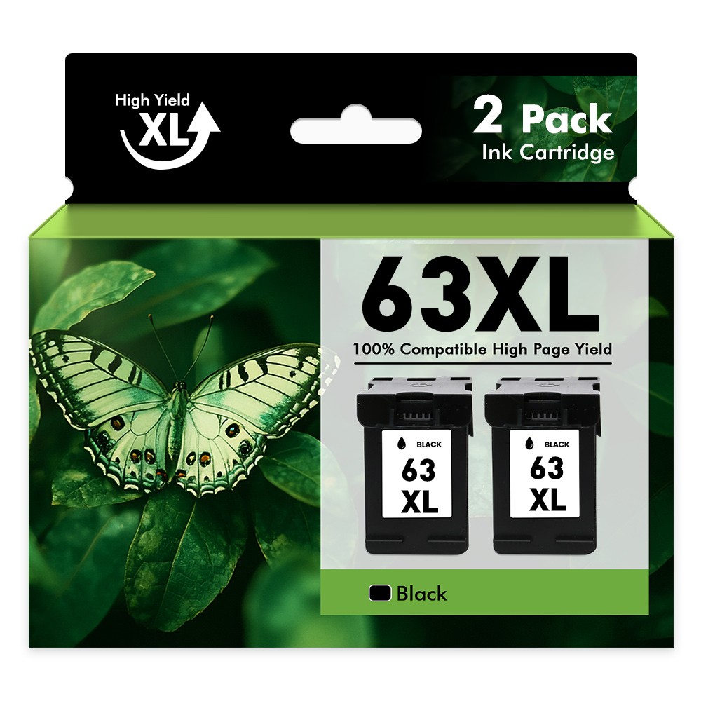 63XL Ink Cartridge for HP 63XL OfficeJet 3830 4650 5255 5258 ENVY 4512 4520 4510