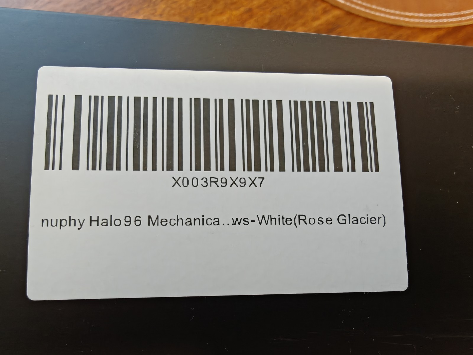NuPhy Halo96 Mechanical Keyboard Rose Glacier Switches + HyperX Pudding Keycaps