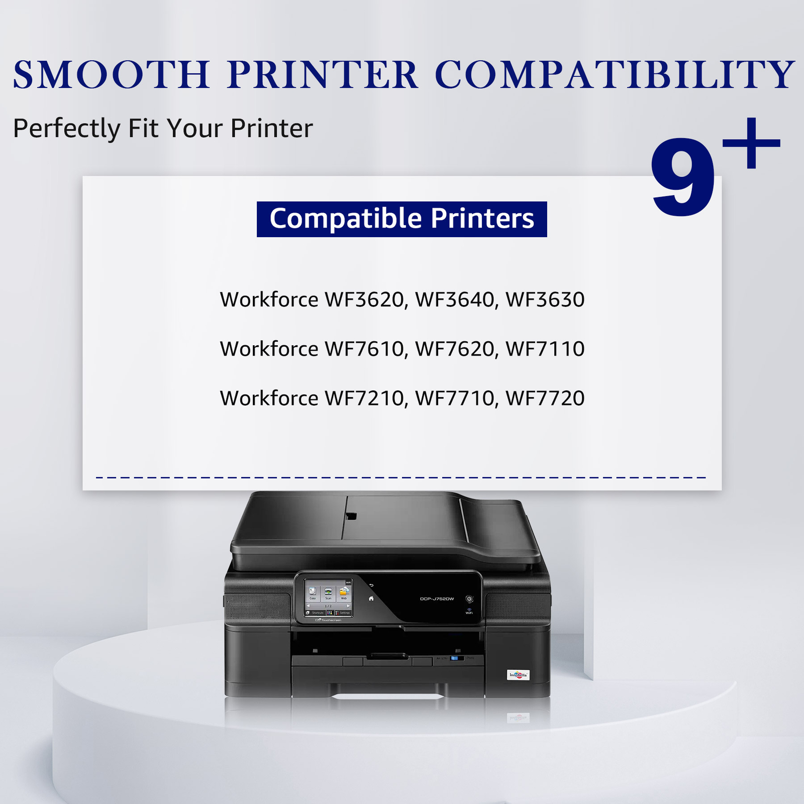 252XL Ink Cartridges Replacement for Epson work with WF-3620 WF-3640 WF-7110