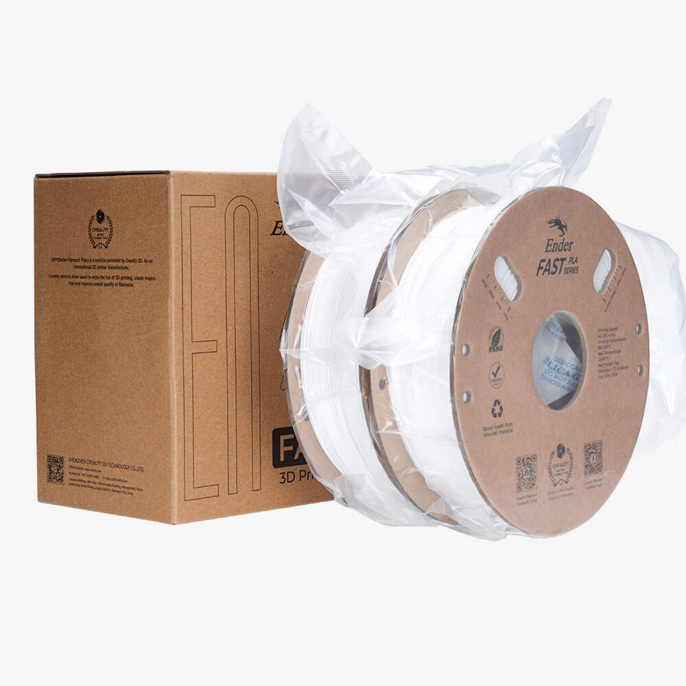 Creality 2 Pack Ender Fast PLA Filament 3D Printer 1.75mm Filament Fast Print