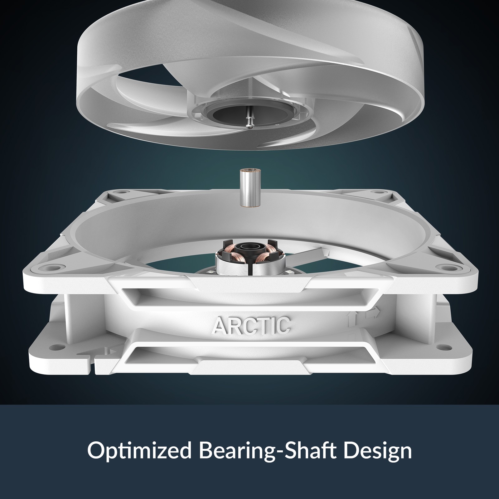 ARCTIC P12 Pro Reverse A-RGB (3 Pack) white Reverse Fan PC Case 120mm silent