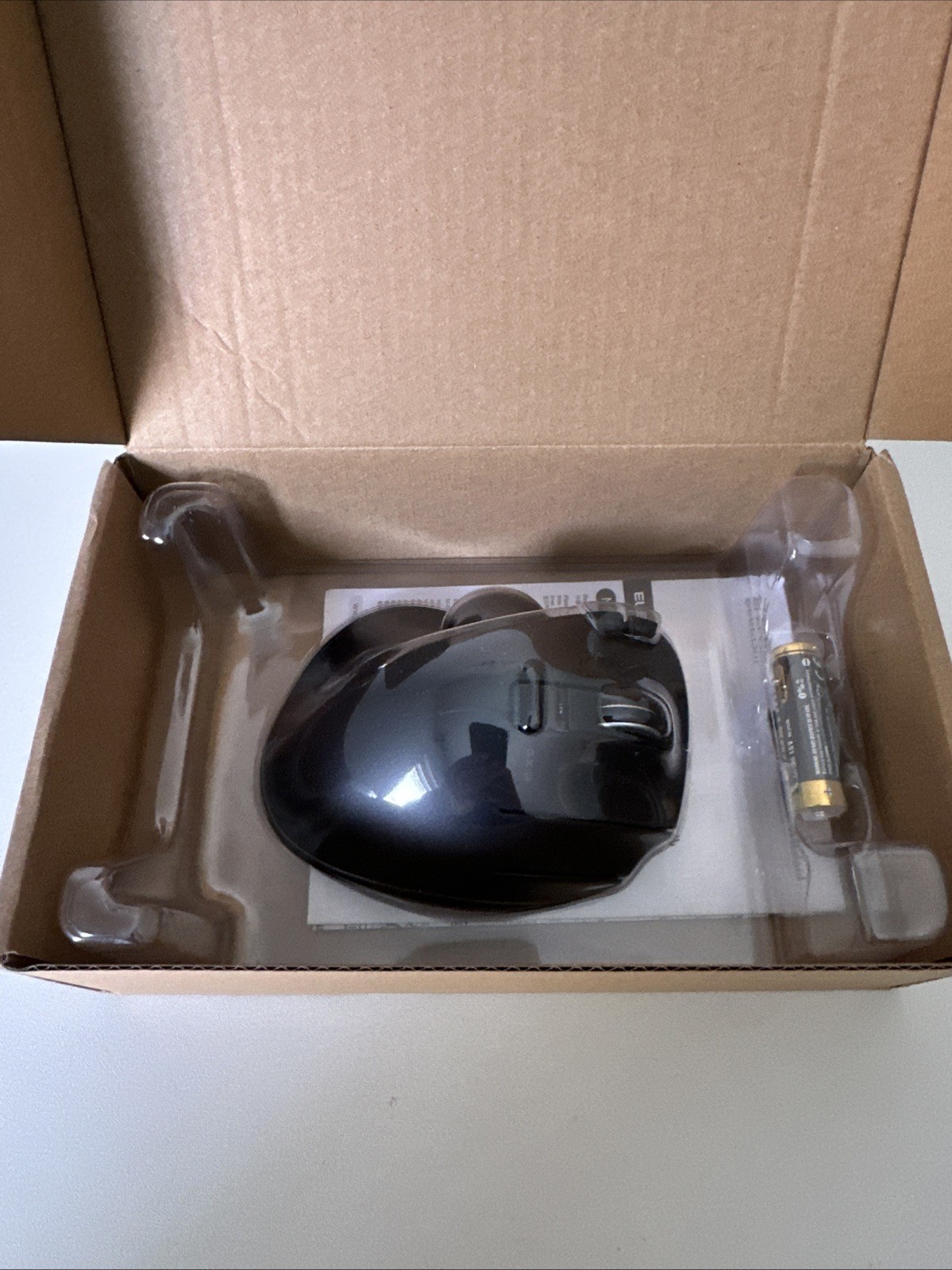 ELECOM EX-G M-XT3DRBK Wireless Trackball Mouse 2.4GHz Ergonomic Right Hand
