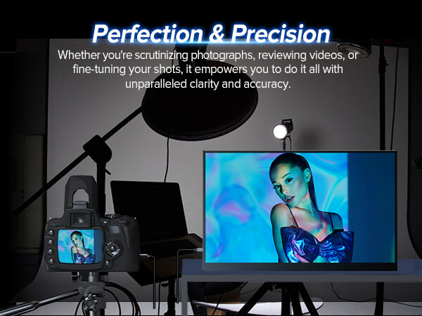 EVICIV 2K 144Hz Portable Monitor 17.3 Inch 2560x1440P Portable Gaming Monitor US