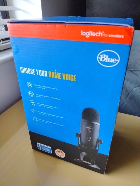Logitech Blue Yeti USB Microphone Black