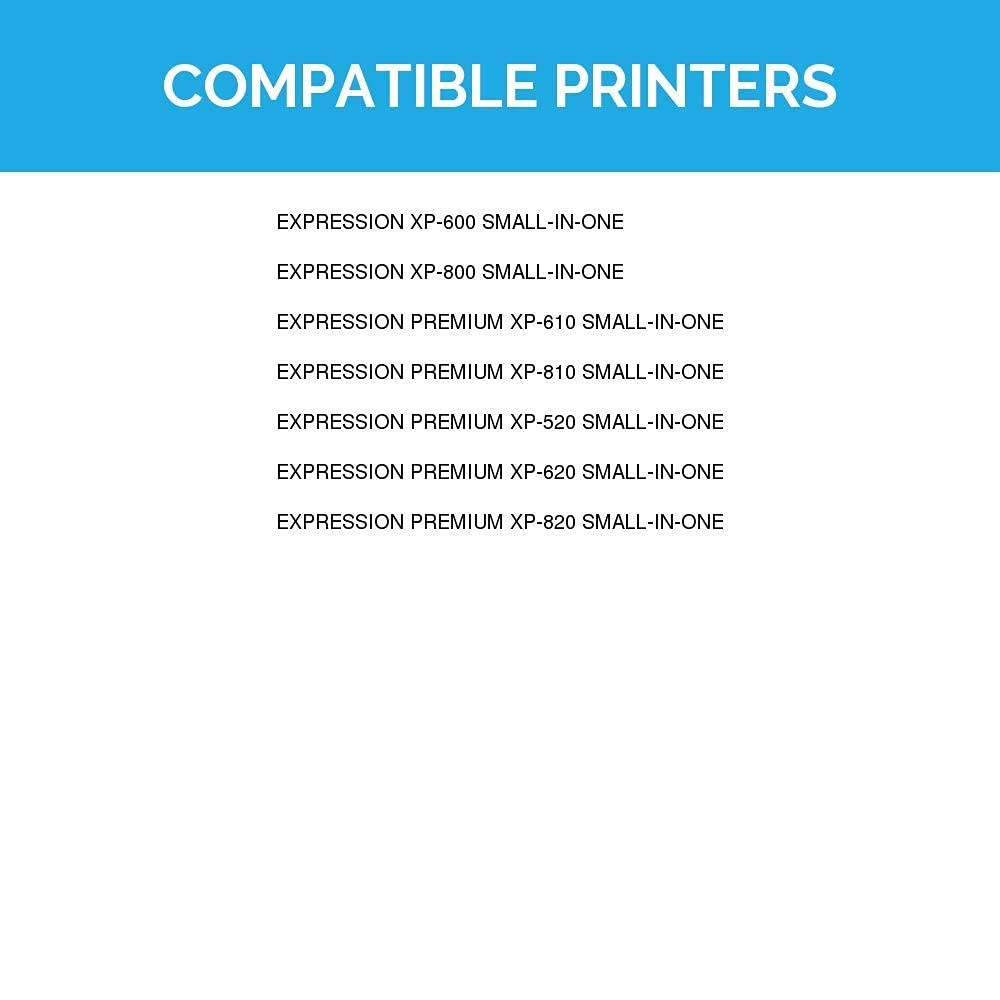 LD Replacement Epson 273XL T273XL020 Pack of 3 HY Black Ink Cartridges