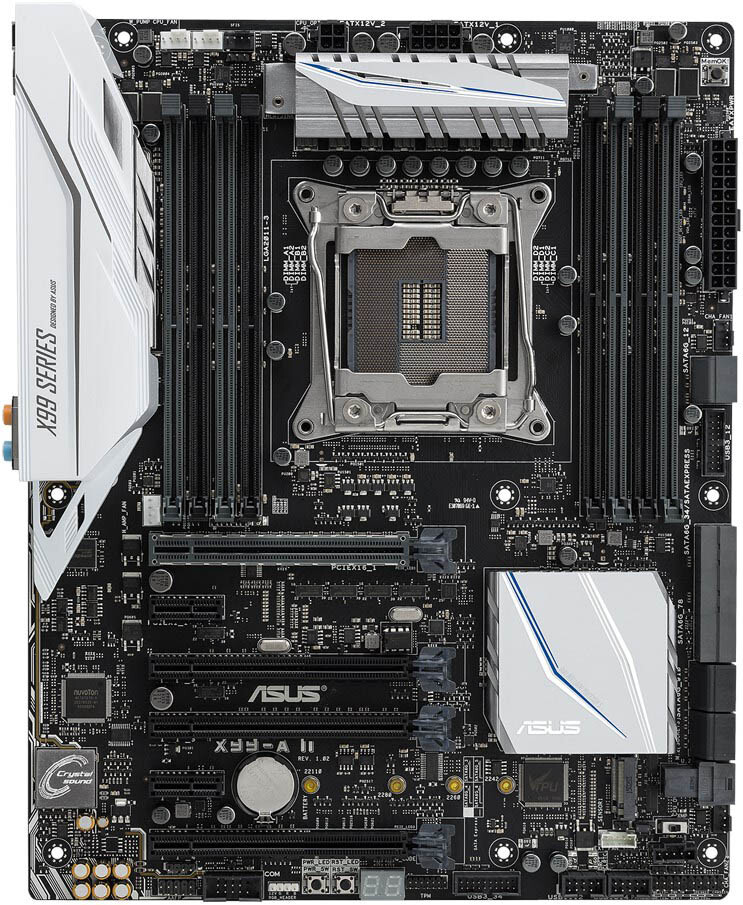 ASUS X99-A II LGA 2011-3 Motherboard USB 3.0 ATX SATA III On-Board Audio