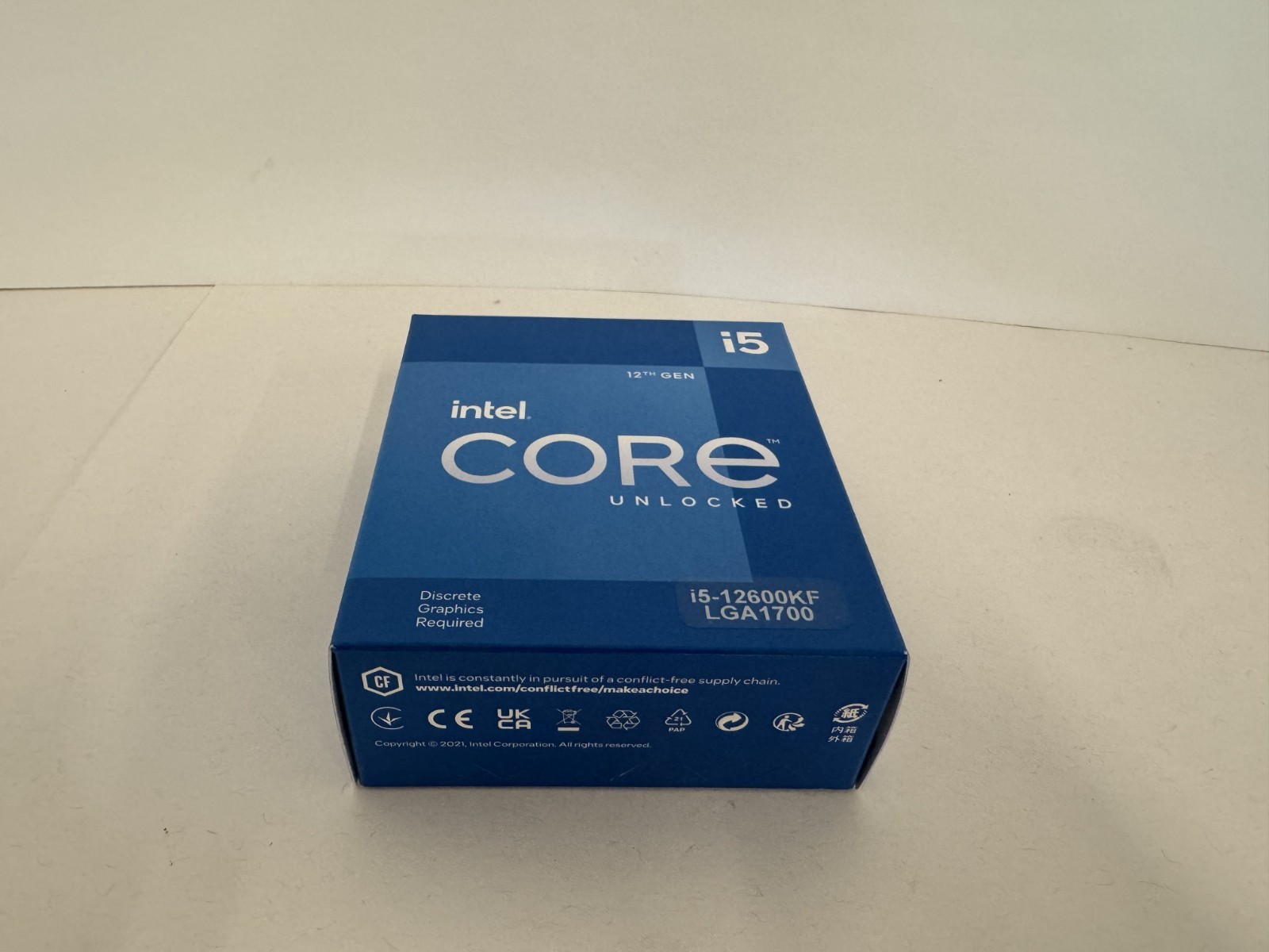 Intel Core i5-12600KF 10 Core 4.9GHz Unlocked CPU LGA1700 Processor
