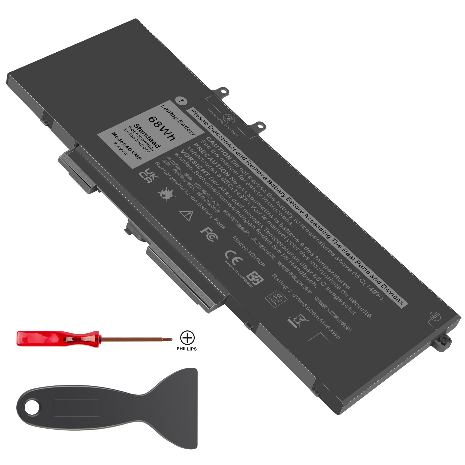 4GVMP For DELL LATITUDE 5400 5410 5500 5510 Precision 3540 3550 BATTERY 9JRYT