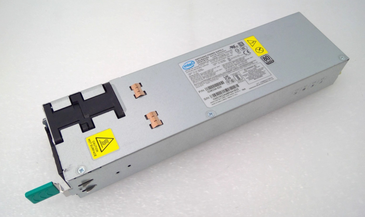 Intel 1600W AC Power Supply G36234-020 PSSF162202A 80 Plus Platinum