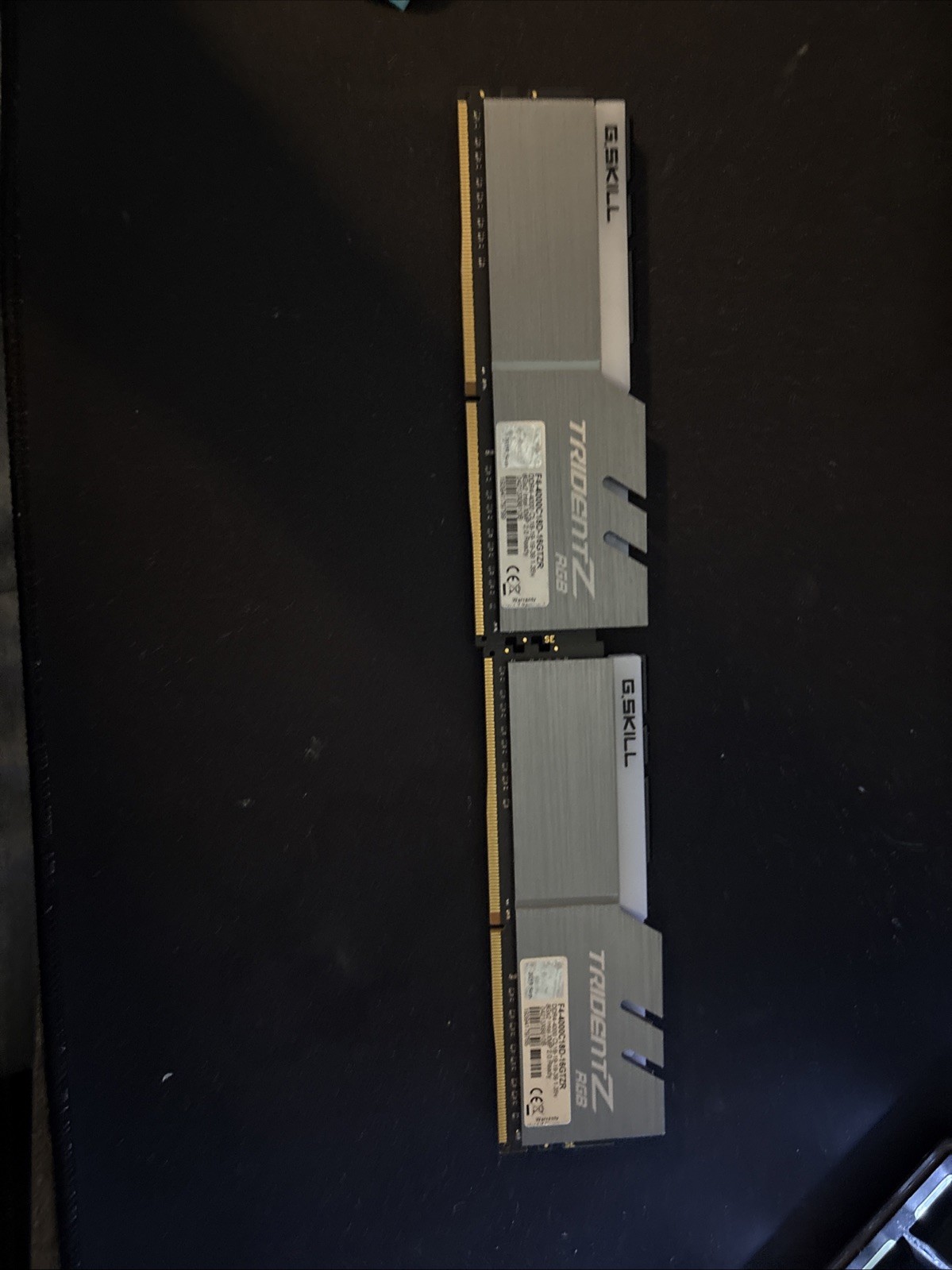 [16gb] GSkill Trident Z RGB DDR4-4000 2x8gb RAM