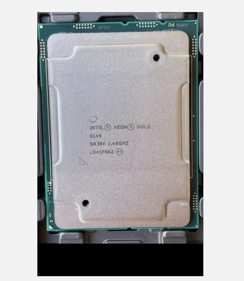 10PCS Intel Xeon Gold 6148 SR3B6 LGA3647 CPU Processor 2.40GHz 20Cores 40Thread
