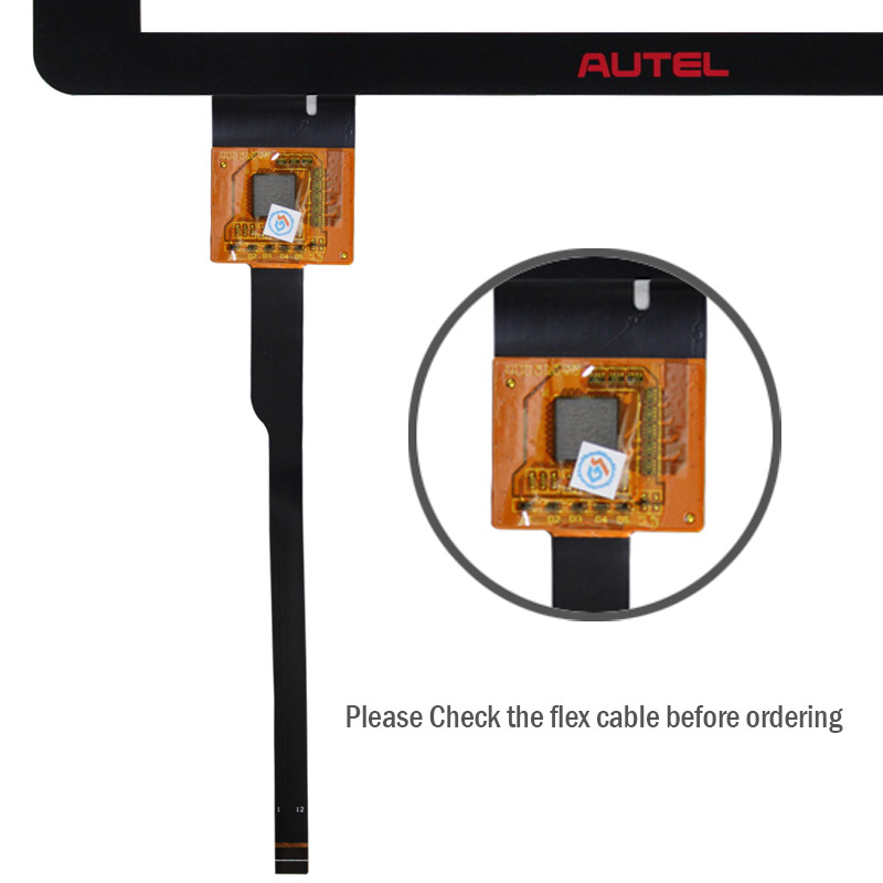 9.7 in Digitizer Touch Screen Glass Panel Replace For Autel MaxiSYS MS909 MS919