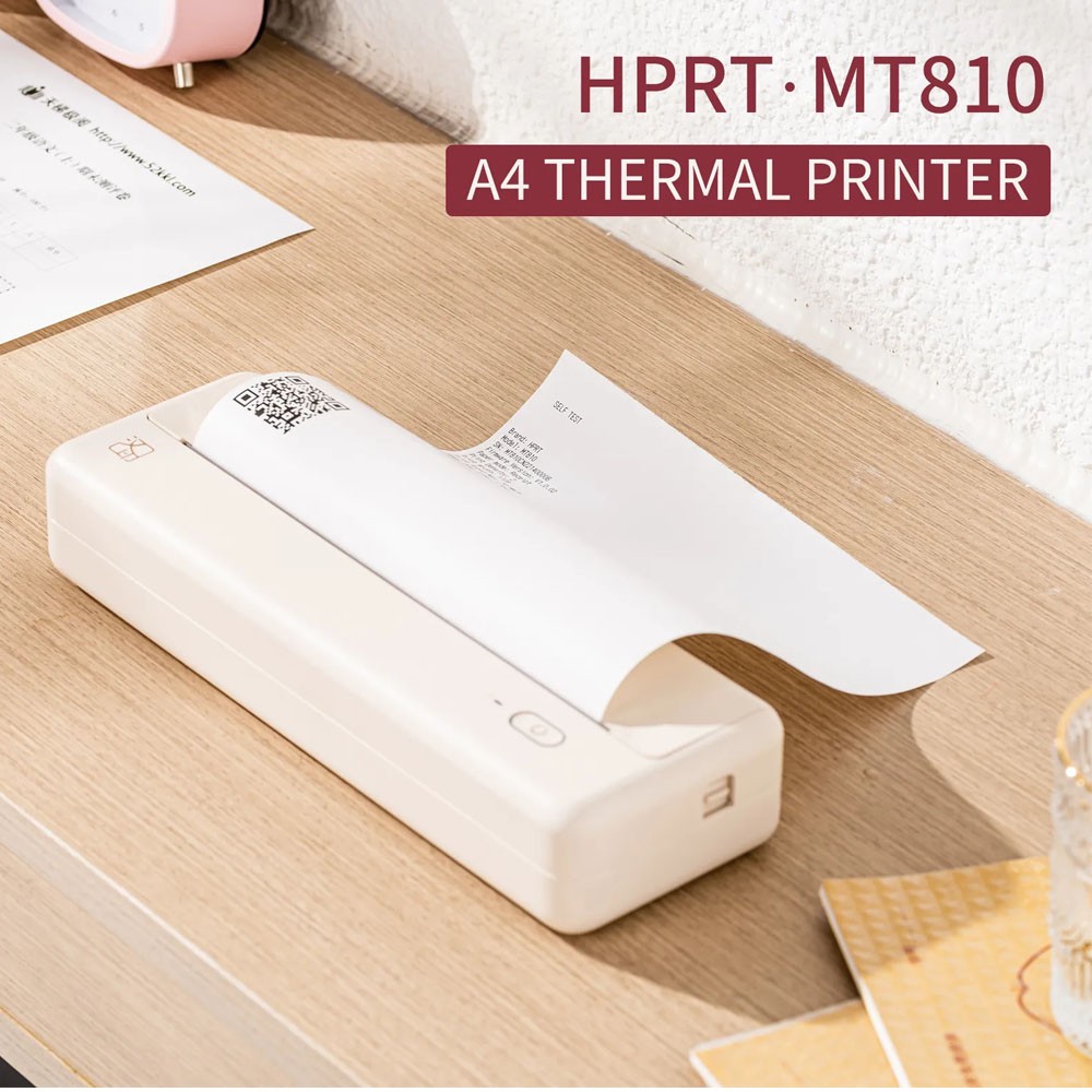 HPRT Wireless Bluetooth Thermal Printer Portable Travel Printer for iOS Android