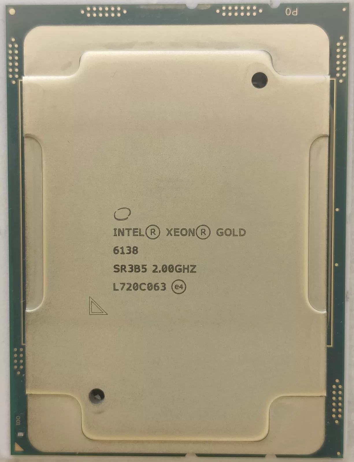 Intel Xeon Gold 6138 (SR3B5) 2.00GHz 20-Core LGA3647 125W 27.5MB Cache CPU