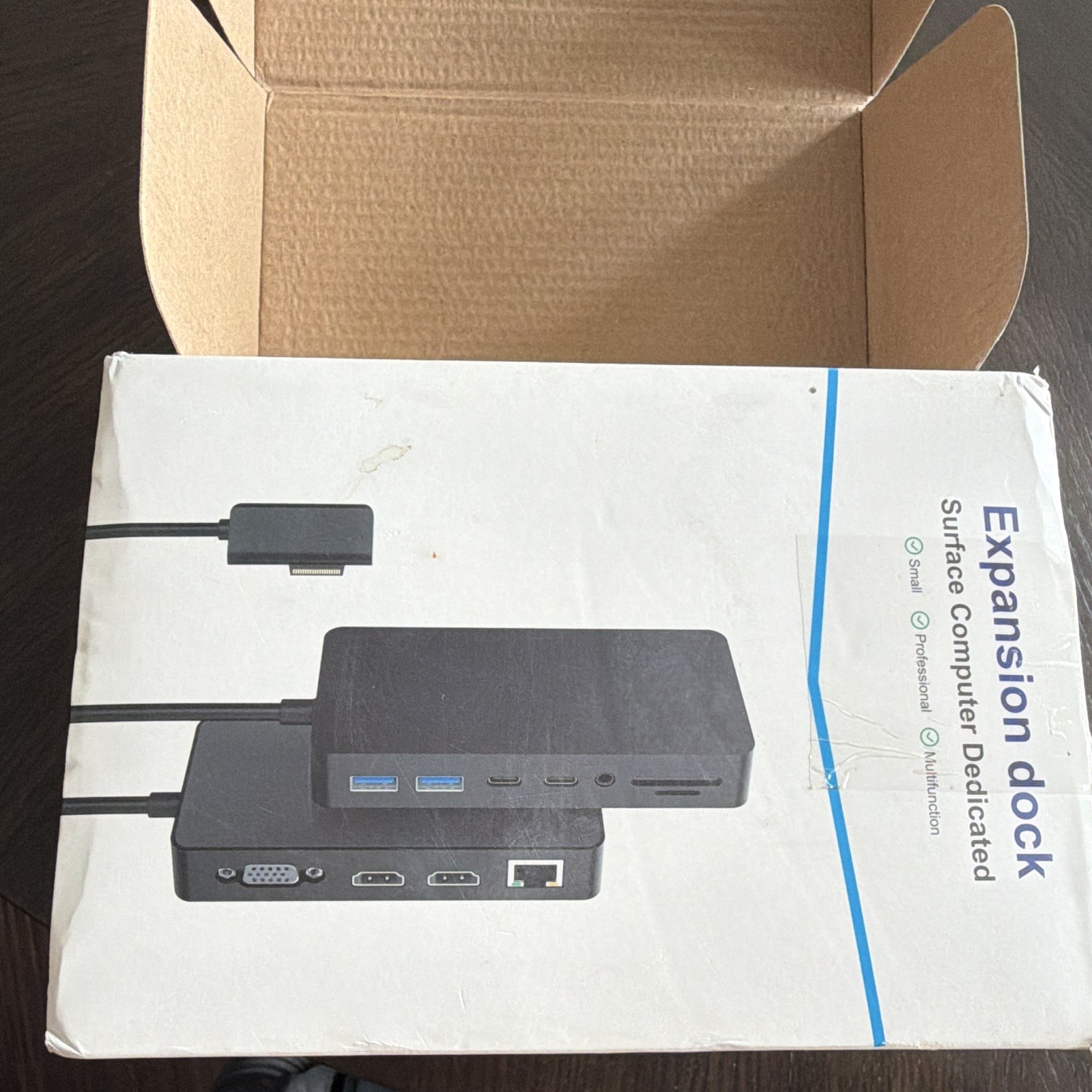Microsoft Surface Docking Station USB-C HDMI VGA USB 3.0 RJ-45 Black