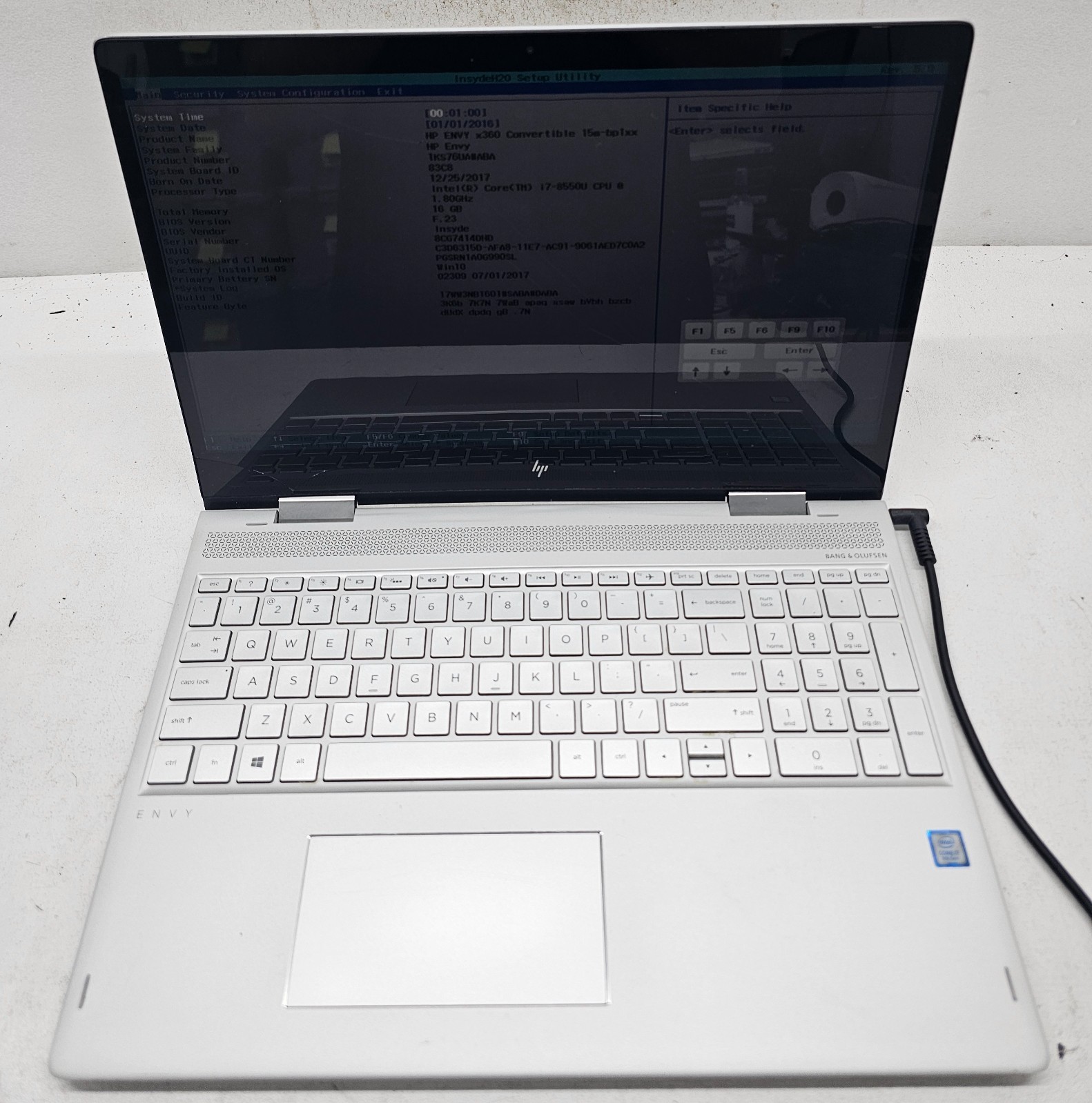 HP Envy x360 15M-BP112DX 15.6″ Laptop Intel Core i7-8550U 16GB Ram NO HD/OS (FL)