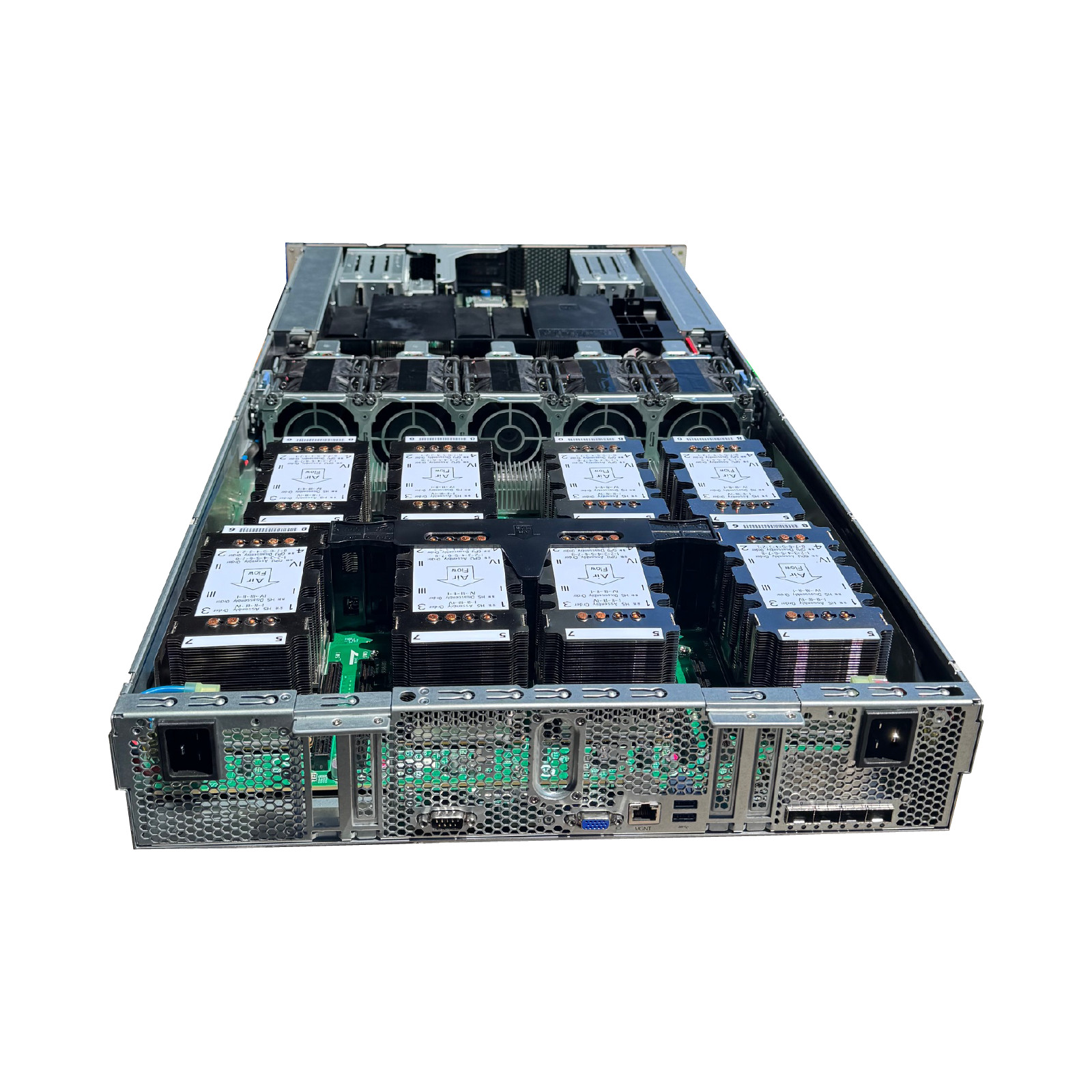 DeepSeek R1 7B 14B Med LLM AI Server 8x GPU NVidia V100 32GB Xeon 8260 256G RAM