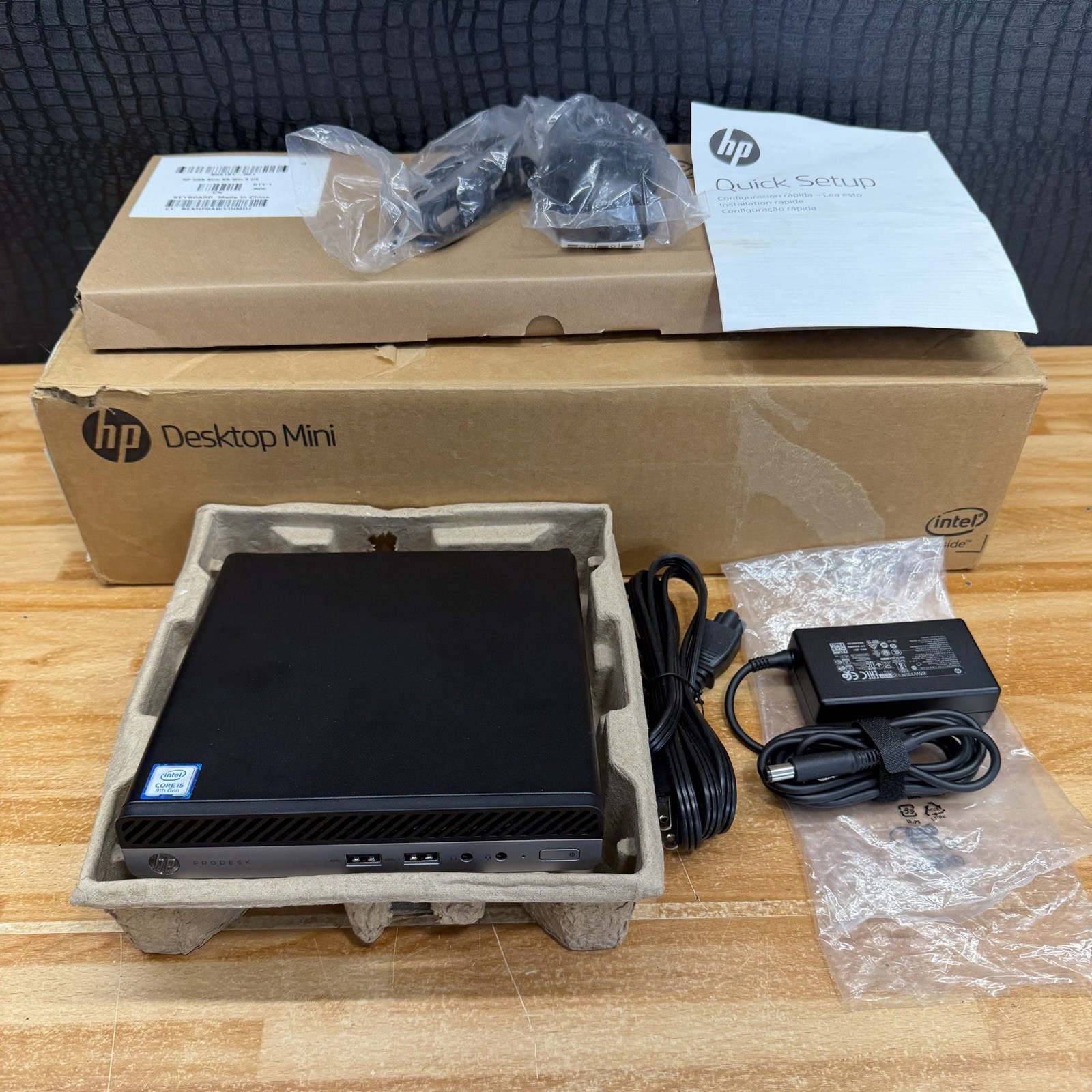 Windows 11 i5 9500T Mini PC HP ProDesk 400 G5 16GB DDR4 512 GB SSD NEW OPEN BOX