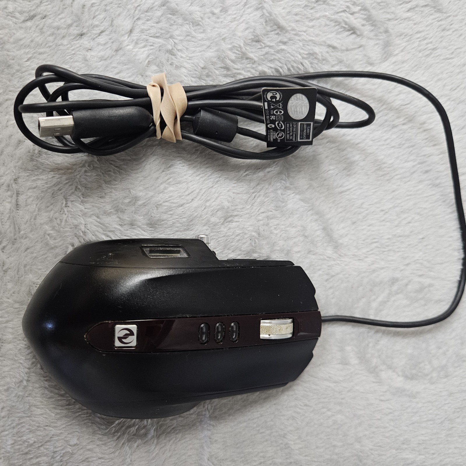 Microsoft SideWinder Laser Gaming Mouse (2007) Rare Retro Gaming Gear- Coasters