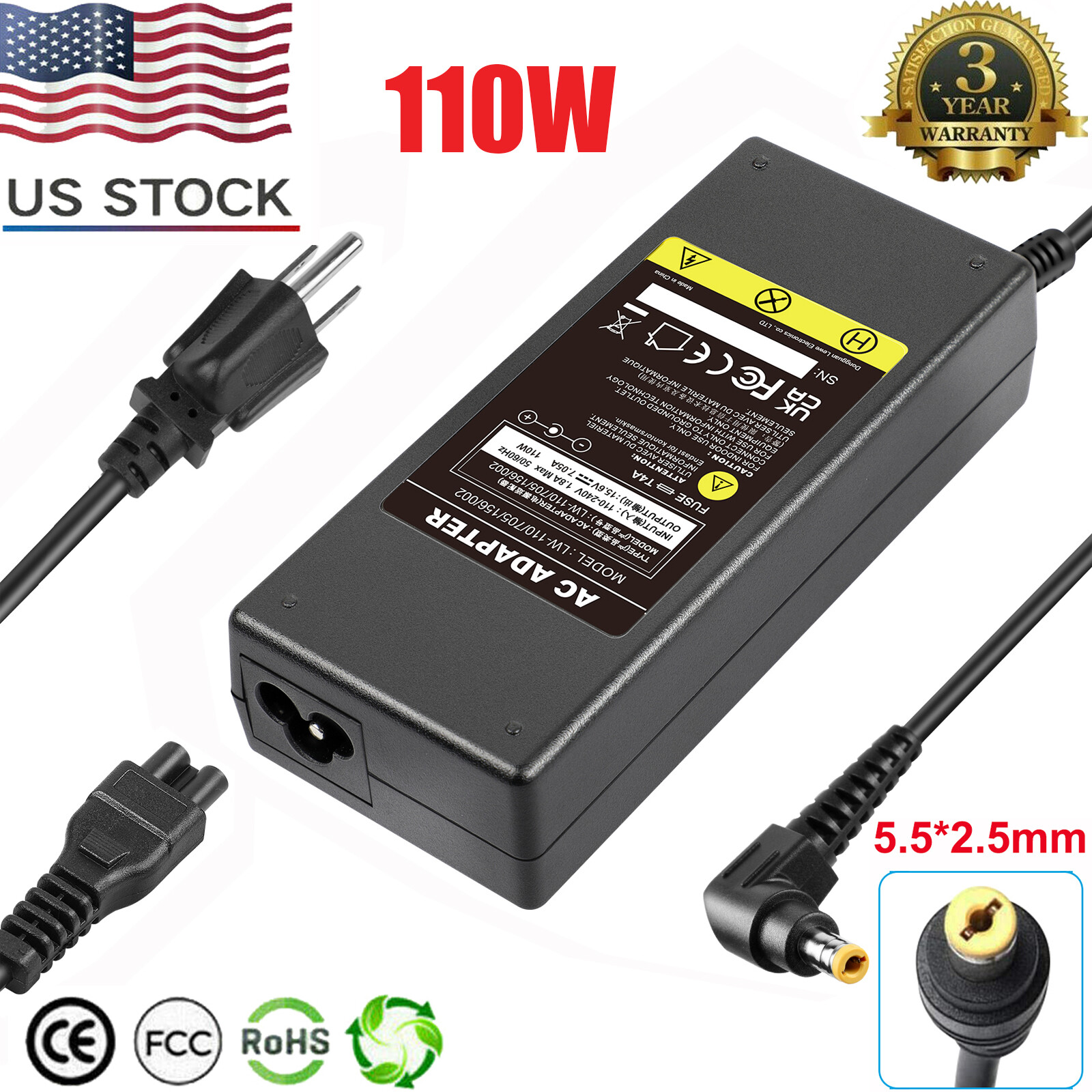 For Panasonic CF-AA5713A Toughbook Power Supply AC Adaptor Chargers CF-33 CF-31