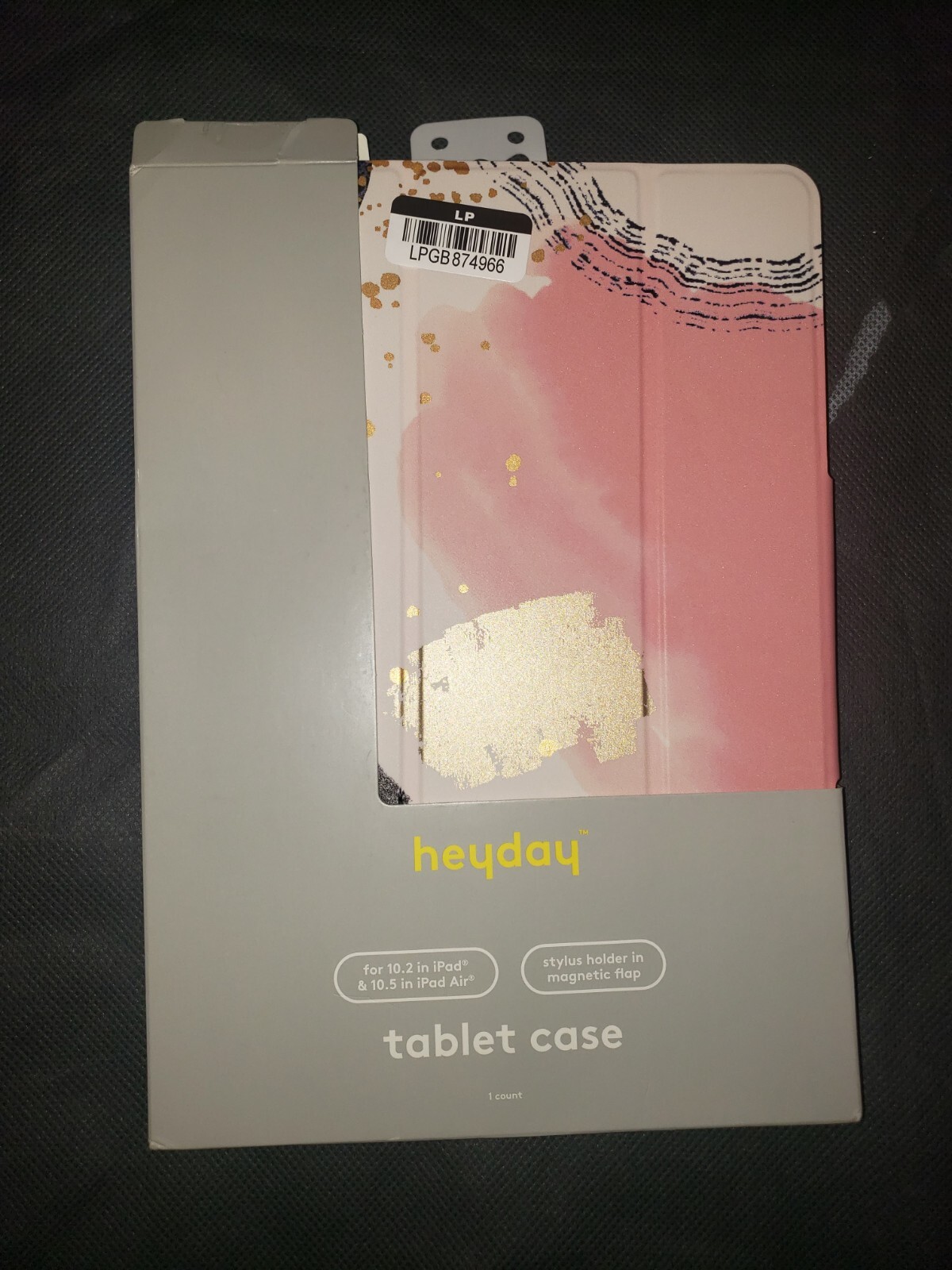 Heyday Folio Case w/ Pencil Holder Apple iPad 10.2 inch & 10.5 Inch ~ Abstract