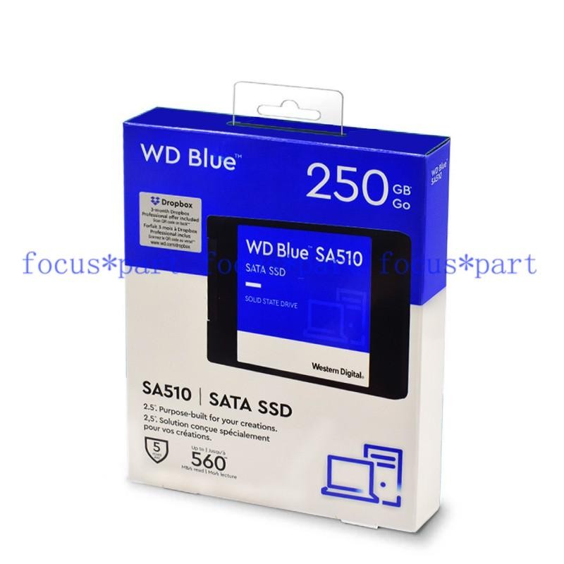 WD BLUE SSD 250GB 500GB 1/2TB 2.5″ SATA Solid State Drive for Laptop Desktop lot