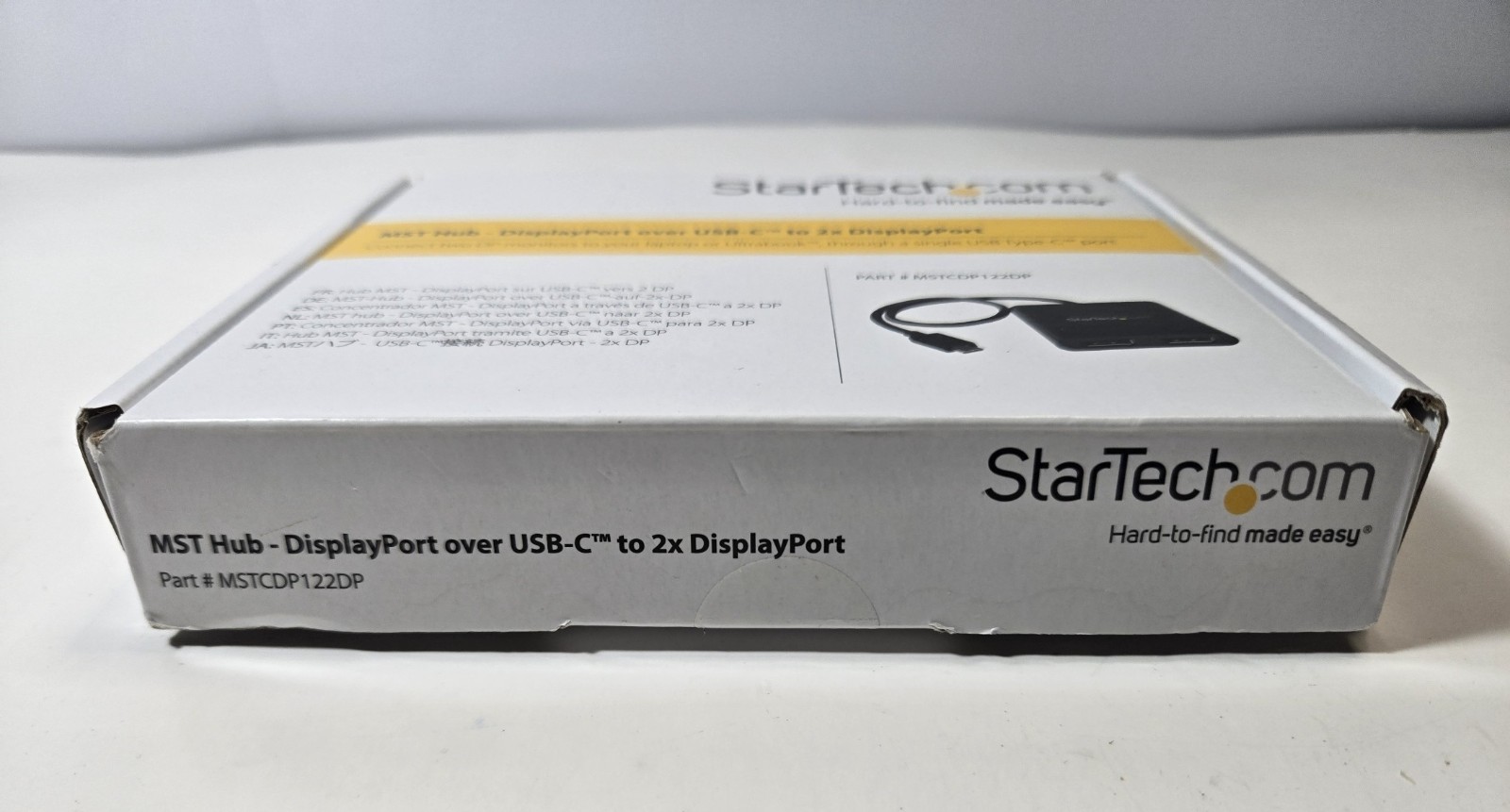 Startech.com MSTCDP122DP MST Hub DisplayPort over USB-C to 2x DP