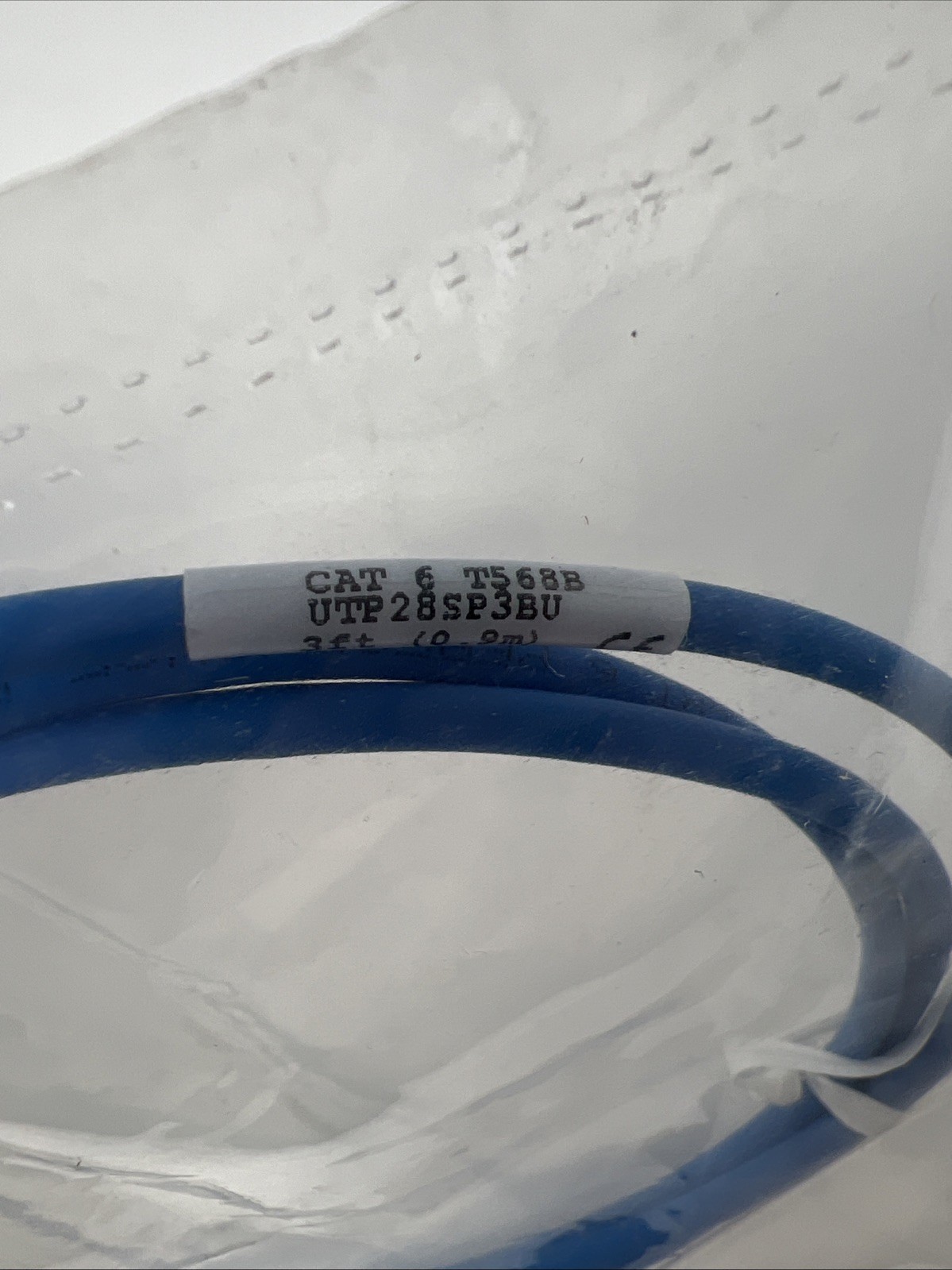 Panduit UTP28SP3BU CAT 6 Performance UTP Patch Cord, 28 AWG Stranded, 3 Feet