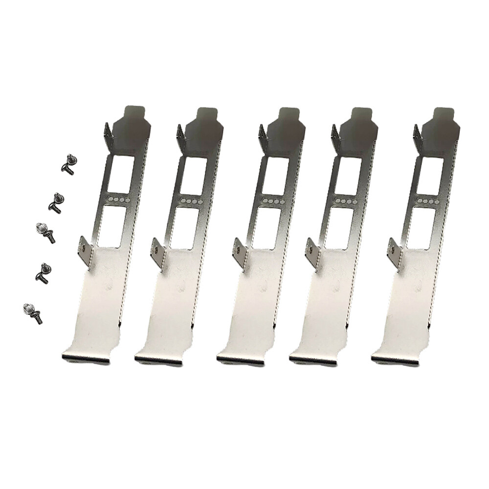Full Height Bracket for Mellanox CX354A MCX354A-FCBT MHQH29B-XT with Screws 5PC