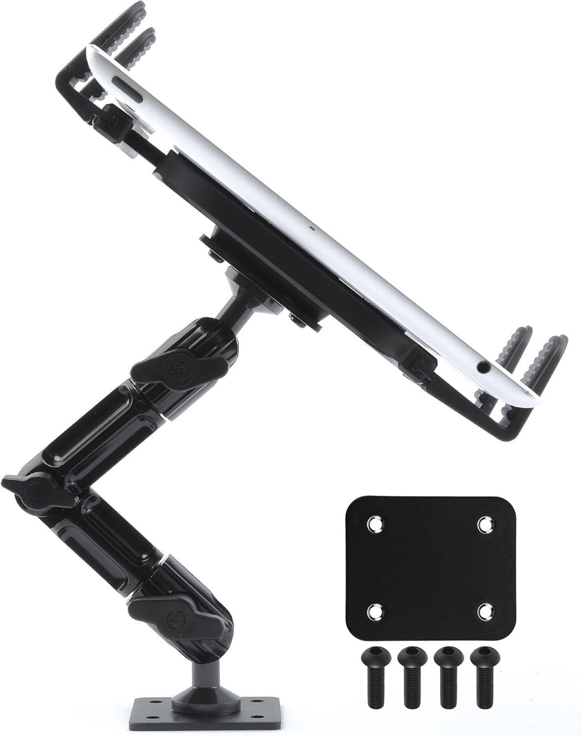 Industrial Metal Drill Base Tablet Mount [Enduro Series] – Ipad Holder for Wall