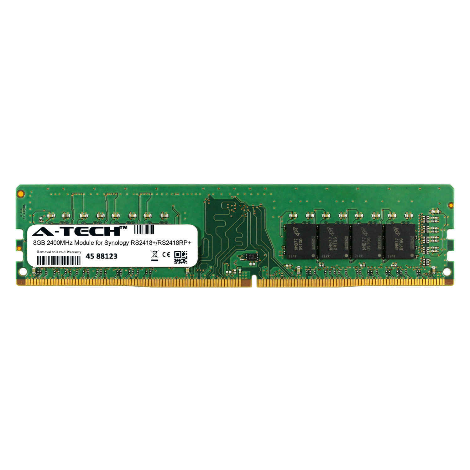 A-Tech 8GB 2400MHz DDR4 RAM for Synology RS2418+/RS2418RP+ NAS Server Memory