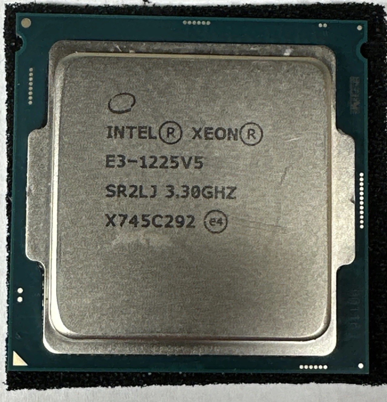 Intel Xeon E3-1225 V5 3.30GHz Quad-Core 8MB LGA 1151 Processor P/N: SR2LJ