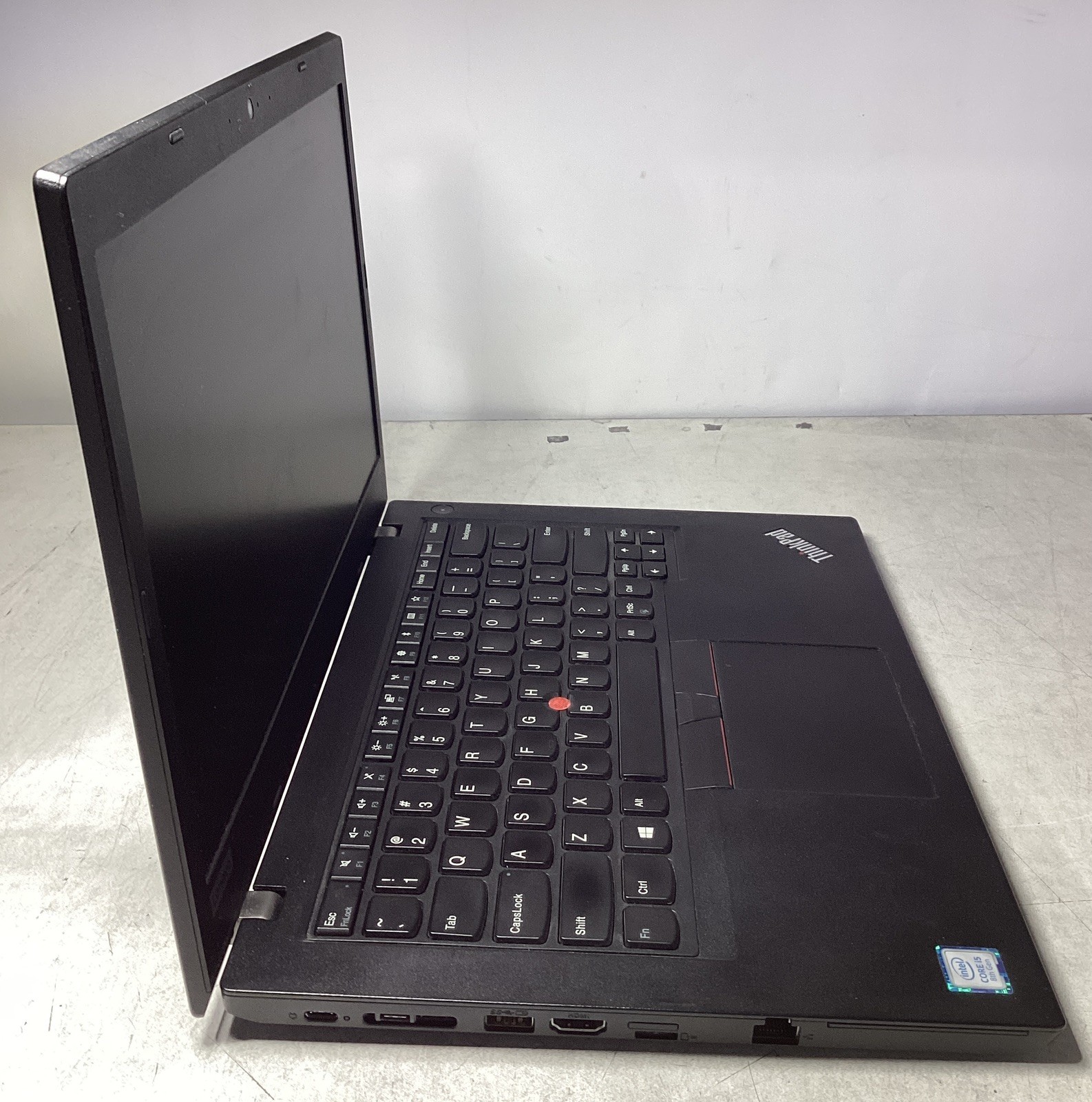Lenovo ThinkPad L480 Intel i5-8250U @ 1.60GHz 16GB RAM 256GB HDD