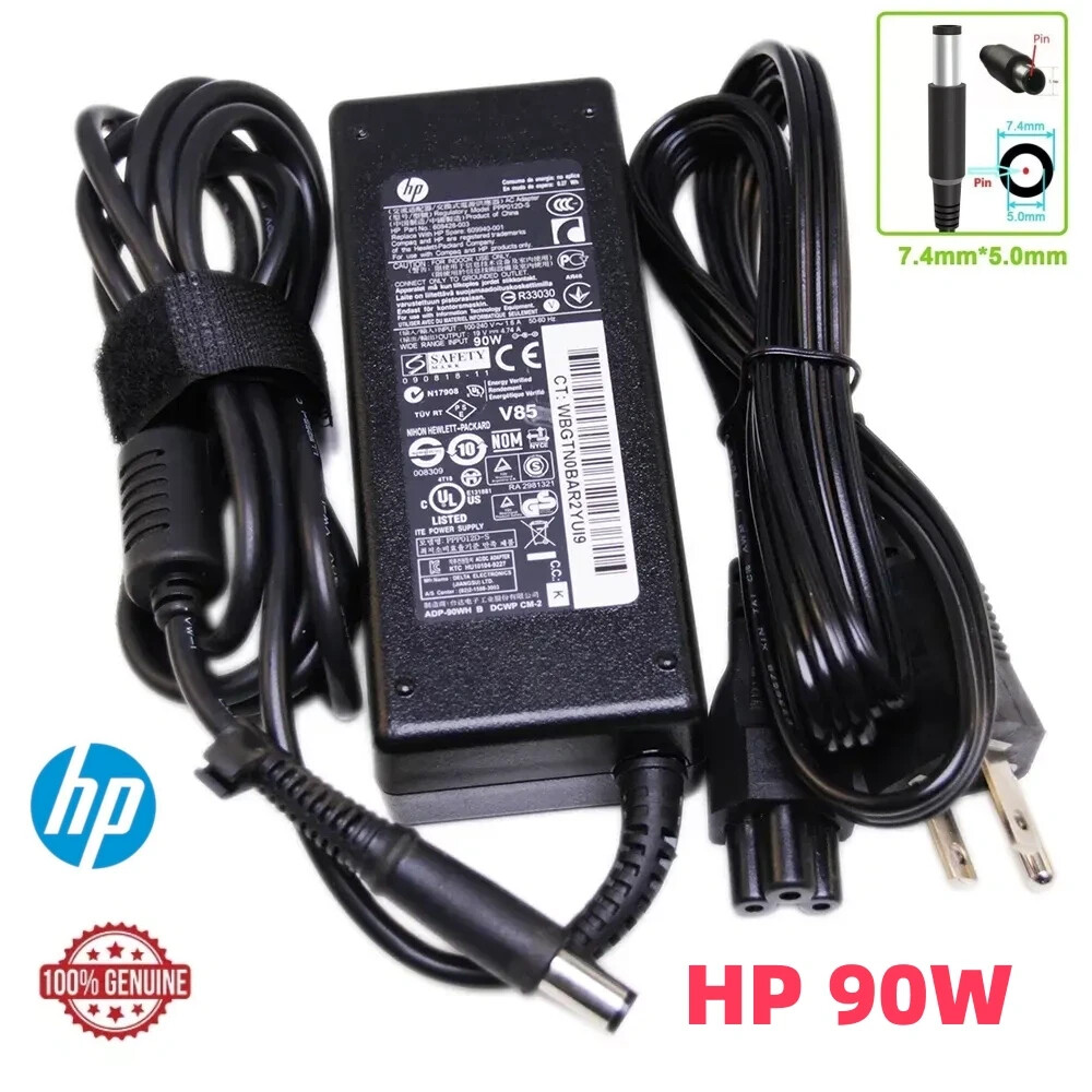 Genuine HP AC Power Charger Adapter L39754-003 L40098-001 19.5V 4.62A 90W