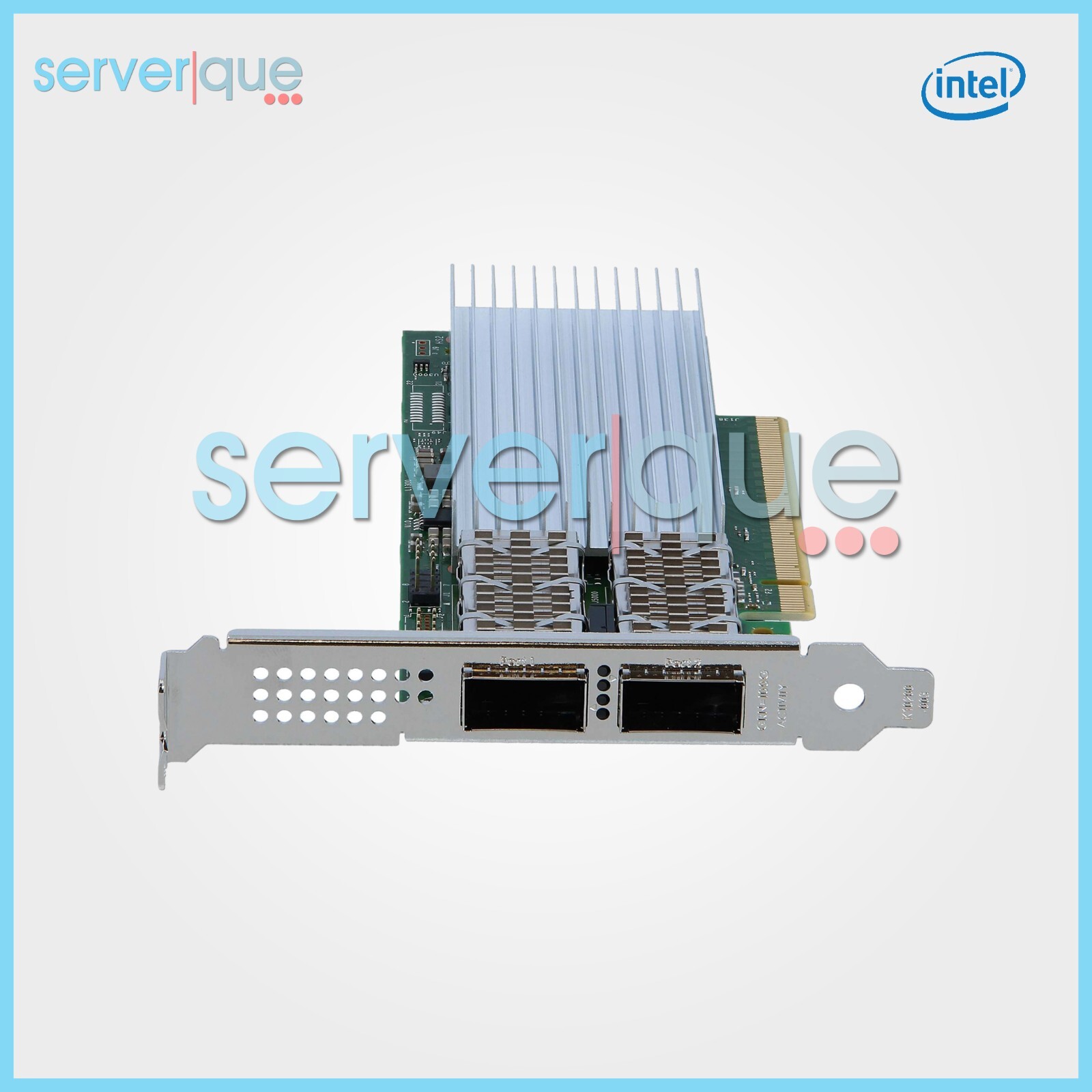 Intel E810-CQDA2 100Gbps Dual Port QSFP28 PCIe 4.0 Ethernet Network Adapter