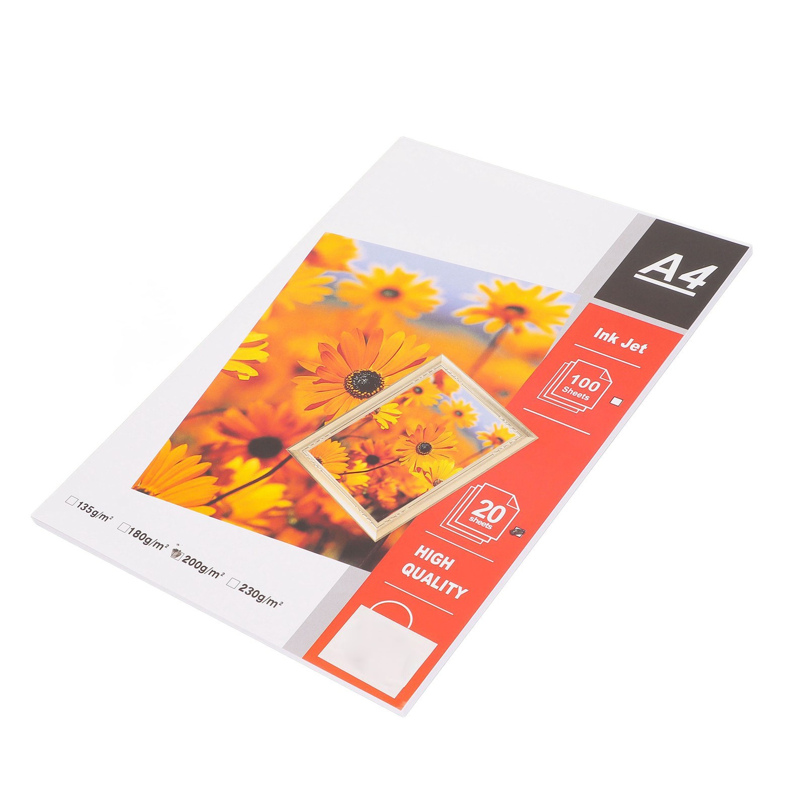 20Pcs Matte Photo Paper Durable Paper 8.3×11.7in Glossy Water Re BRZN