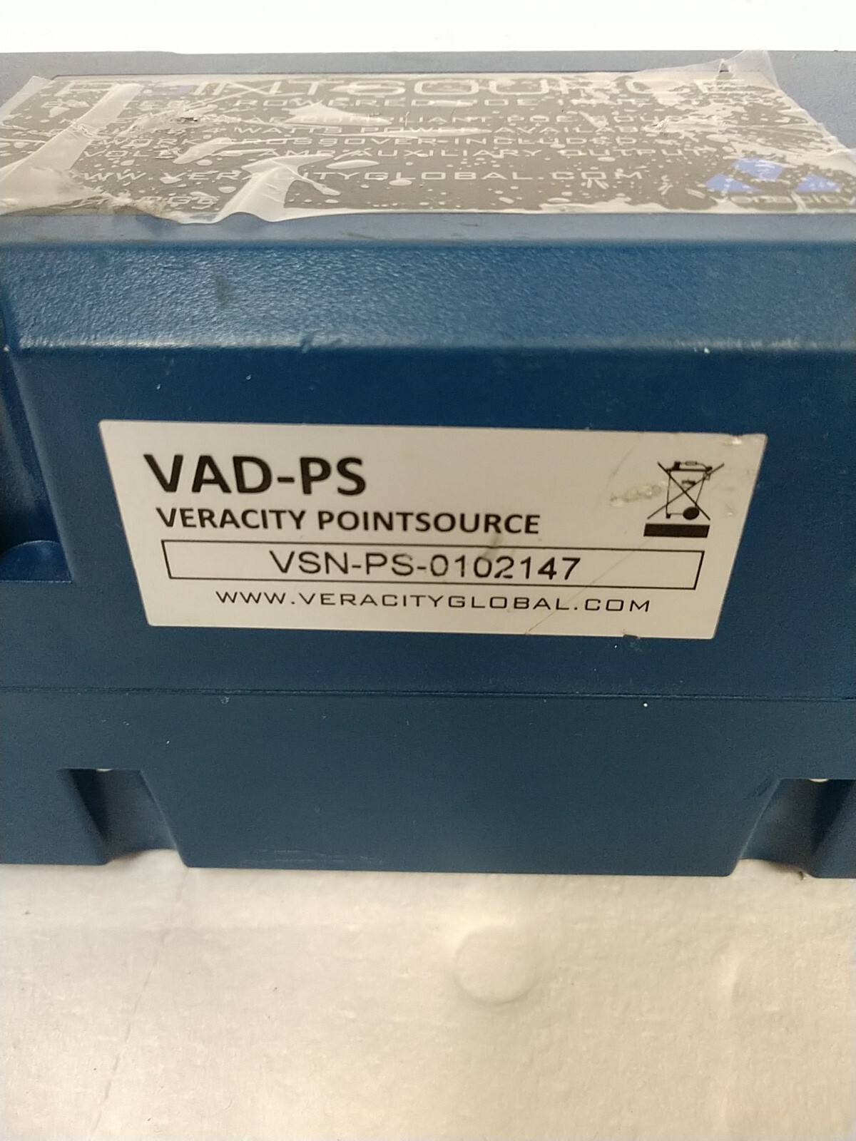Veracity VAD-PS POINTSOURCE Battery POE Injector