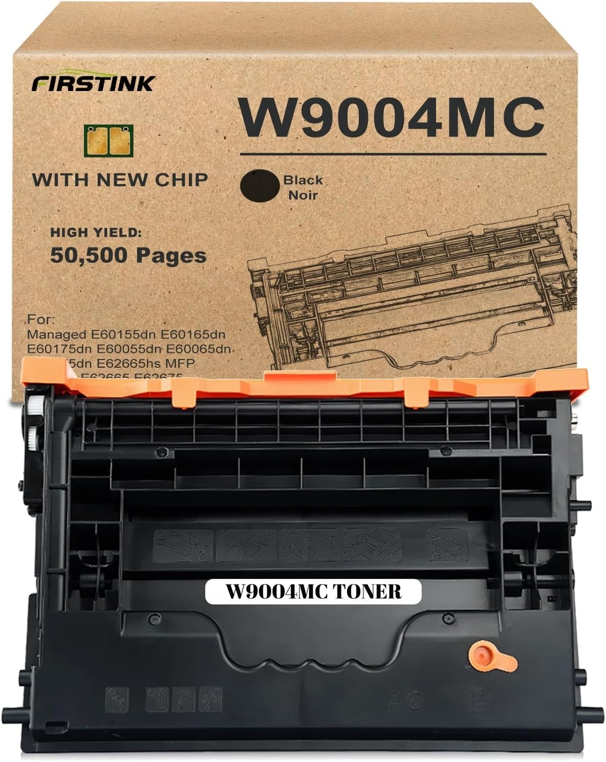 W9004MC Toner Cartridge – Reliable High Yield Black Toner for LaserJet Printers